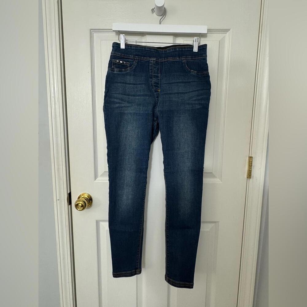 1156 Coco + Carmen Blue Skinny Jeans Classic Denim Medium (29x28) Elastic
